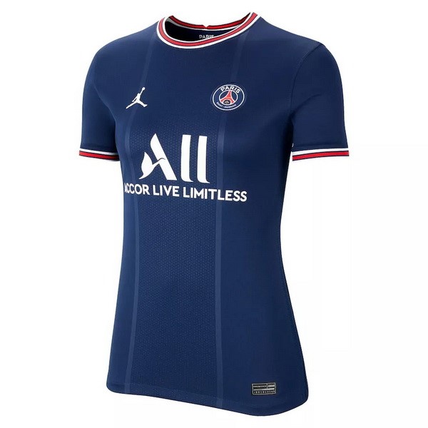 Camiseta Paris Saint Germain 1ª Kit Mujer 2021 2022 Azul